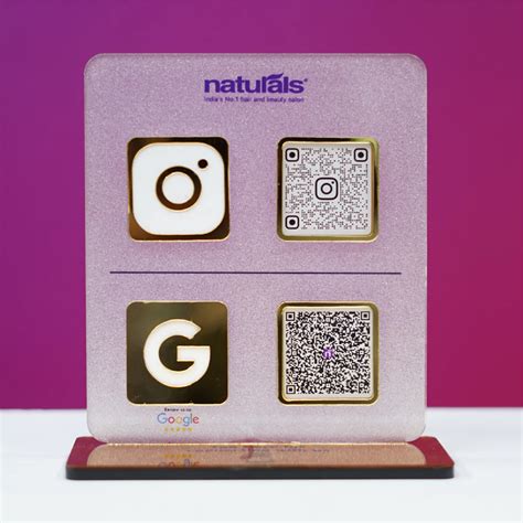 3-in-1 Social Media Scanner with NFC & QR Code Board Stand – Picloon