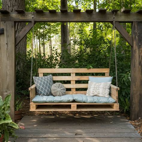 10 Fantastic Outdoor Bench Swing Ideas to Enhance Your Garden