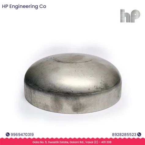 Stainless Steel End Cap - 8 Inch OD Pipe End Cap Housing Wati ...