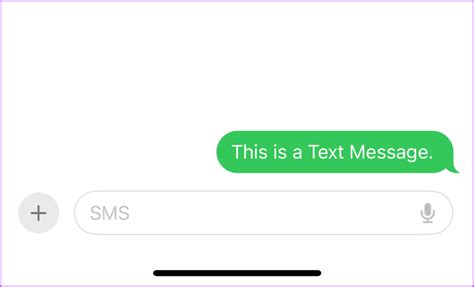 iMessage vs Text Message 的图像结果