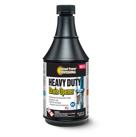 Crystal Lye Drain Cleaner | Instant Power Professional