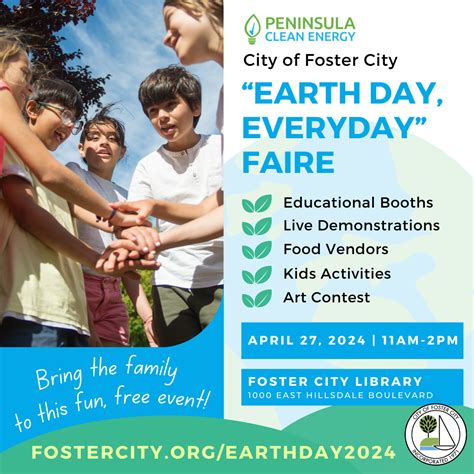 Earth Day 2024 Faire – Sustainable Foster City