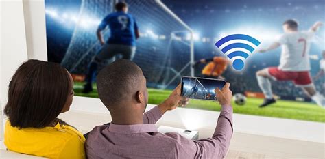 Wi-Fi Connection Projector 的图像结果