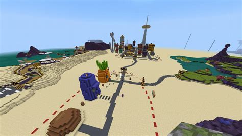 Minecraft Spongebob Map 的图像结果