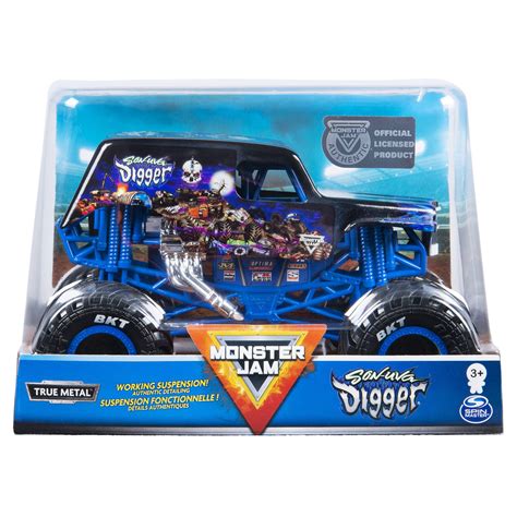 Buy Monster Jam, Official Son-uva Digger Monster Truck, Die-Cast ...