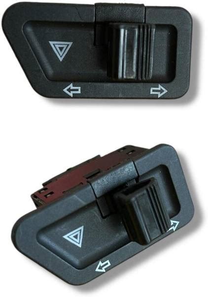 Shinify Universal Parking Hazard Indicator Switch Handle Bar Grip For ...