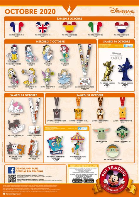 Disneyland Paris October 2020 Pins - Disney Pins Blog