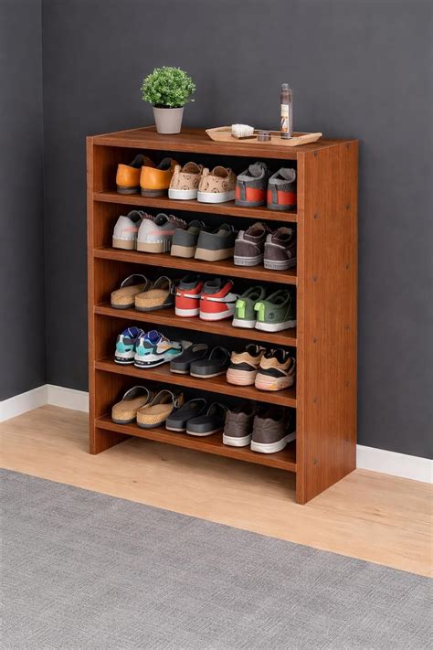 Enigmatic Woodworks Wooden Shoe Rack for Home, Shoes Chappal Slippers ...