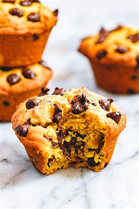 giant chocolate chip muffins