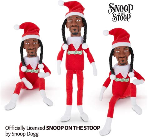 Snoop Dogg Snoop on a Stoop Christmas Elf Doll – Yaxa Colombia