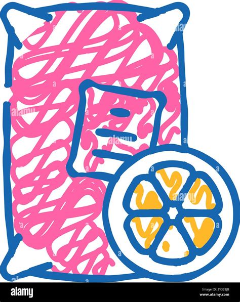 lemon acid icon doodle illustration Stock Vector Image & Art - Alamy