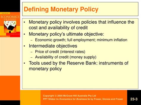 Image result for Monetary Policy Example