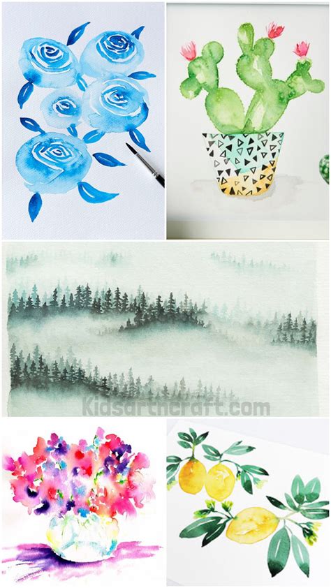 Simple Watercolor Ideas