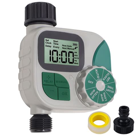 Biswing Watering Timer for Garden Hose, Outlet Hose Water Sprinkler ...