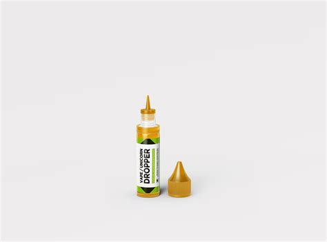 All Sizes Vape / Unicorn / Dropper Bottle MockUp — Teletype