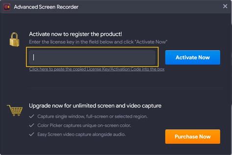 How to Activate Advanced Screen Recorder in Windows 10