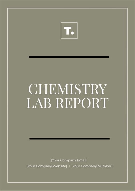 Image result for Chemistry Lab Report Example University