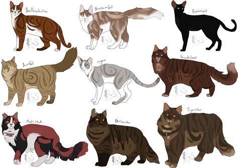 What Are Some Cool Warrior Cat Names at Lynn Terry blog