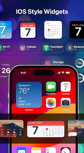 Download and Run OS 17 Widgets and Themes on PC for Free