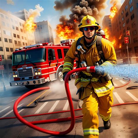 Firefighter Rescue Mission- City Fire Truck Emergency Ops - App on ...
