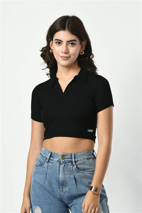 Polo Crop Top #7056 – Evora Retail Pvt. Ltd.