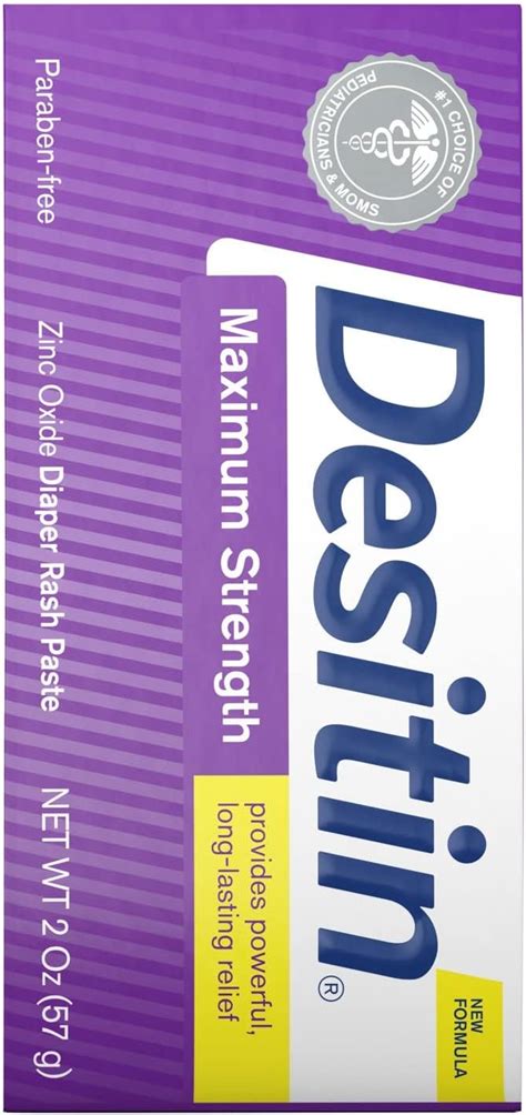 Buy Desitin Diaper Rash Original Ointment 2 oz (5 Pack) Online at ...