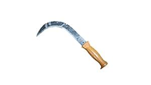 Our Rural Iron Grass Cutting Knife for Home & Farm Care 8 inch with ...