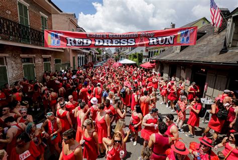 Red Dress Run to blaze through the French Quarter once again ...