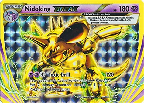 Buy Pokemon - Nidoking Break 46108 - XY Evolutions - Holo Online at ...