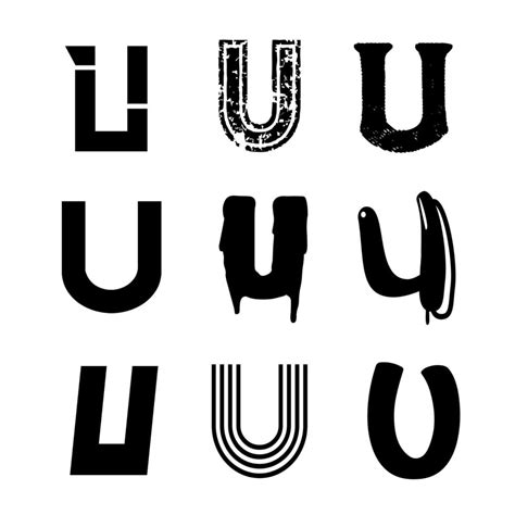 Letter U Under 的图像结果