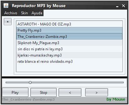 Reproductor MP3 Java 的图像结果