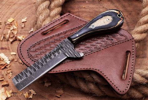 Buy SUSA KNIVES Custom Handmade 1095 steel Bull cutter knife , cowboy ...