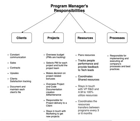 Image result for Program Manager Responsibilities