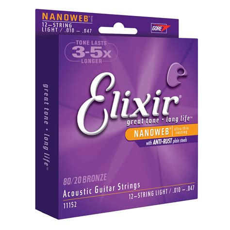 Image result for Elixir 12 String Guitar Strings