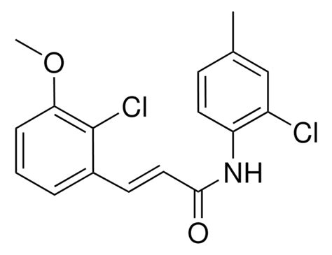 3-(2-CHLORO-3-METHOXYPHENYL)-N-(2-CHLORO-4-METHYLPHENYL)-2-PROPENAMIDE ...