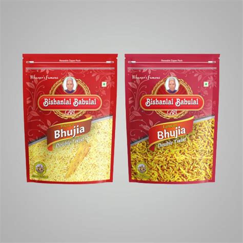 Bishanlal Babulal Bhujia & Lahsun Bhujia Combo - 500 gms – Himkhand