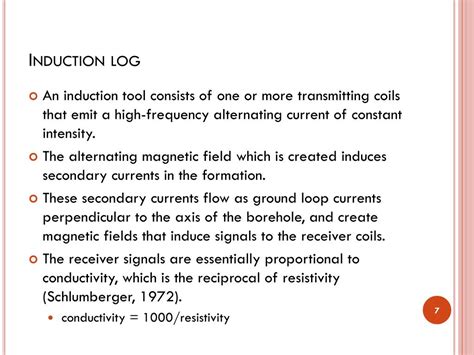 Image result for Induction Log