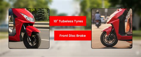 EOX E2 Low Speed Electric Scooter Non RTO with 60-80Km Range, Red ...