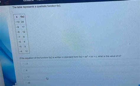 Image result for Represents a Quadratic Function Using a Table of Values B Graph and C Equation