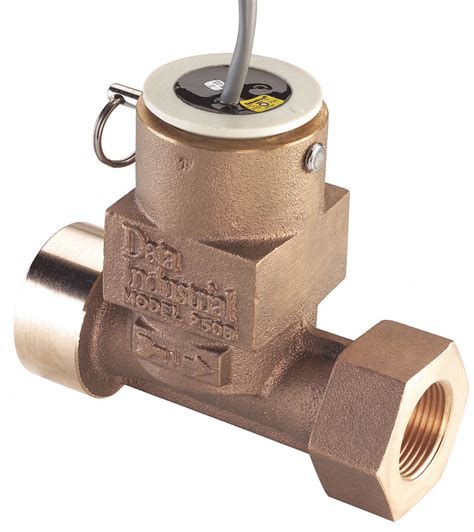 IMPELLER, Metallic Tee Type Flow Sensor, Water, Electronic Flowmeter ...