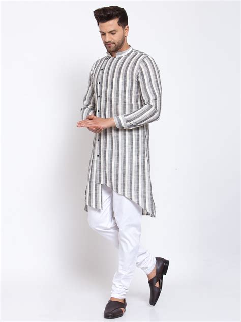 KLOTTHE Multi Cotton Striped Kurta – KLOTTHE®