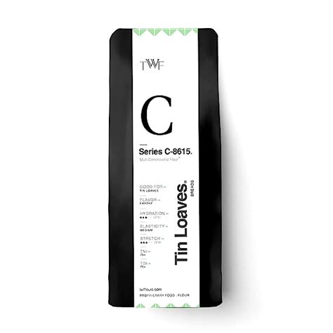 TWF Flour | Series C 8615 | 1kg | T65 Bread Flour | Unbleached Strong ...