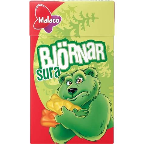 Buy 4 Boxes X 32g of Cloetta Sour Bears (Sura Björnar) Sour Fruit Gummy ...