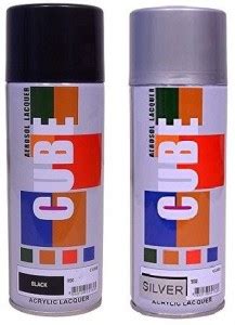 CUBE Cube Aerosol Multi Purpose Spray Paint EACH BOTTLE 450 ML ...