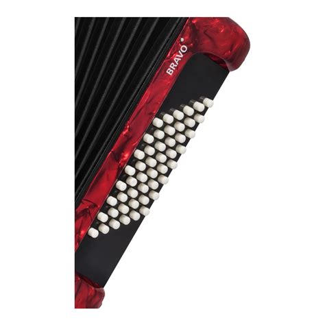 Snapklik.com : Hohner Bravo II 48 Chromatic Piano Key Accordion
