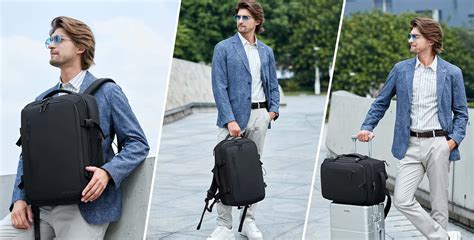 TECPHILE 35L Vacuum Backpack for Travelling fit for 16” Laptop Bag ...