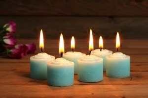 METAL ROOTS Color Votive Wax Candles for Festival Decoration Candle ...