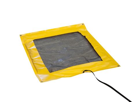 Enpac 5690-YE 3' x 3' Off-Road Dripillow Berm with Pad/Grommets ...