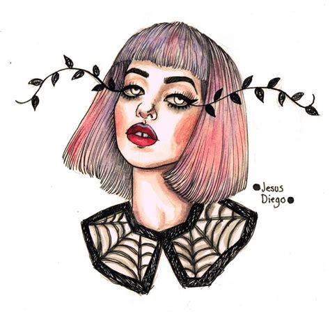 How To Draw Melanie Martinez Cartoon / Melanie Martinez - Dollhouse by ...