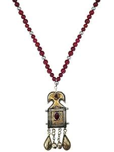 Buy Mehrunnisa Original Afghani Turkmen Long Pendant Necklace for Girls ...